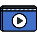 interface,music and multimedia,multimedia,movie,video player,play button,multimedia option